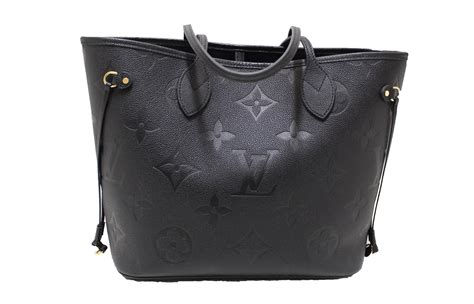 black leather monogram louis vuitton|louis vuitton black monogram empreinte.